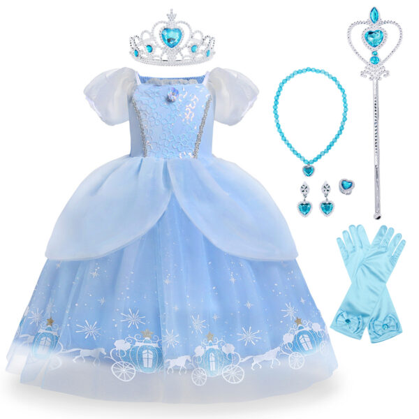 Cinderella Costume for Kids - Image 4