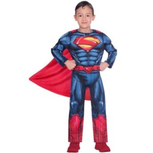 Superman Muscle Chest Kids Costume