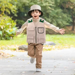 Kids Explorer Costume including Safari Vest and Hat