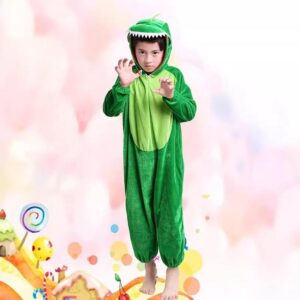 Dinosaur Costume Children's Green Jumpsuit Costume