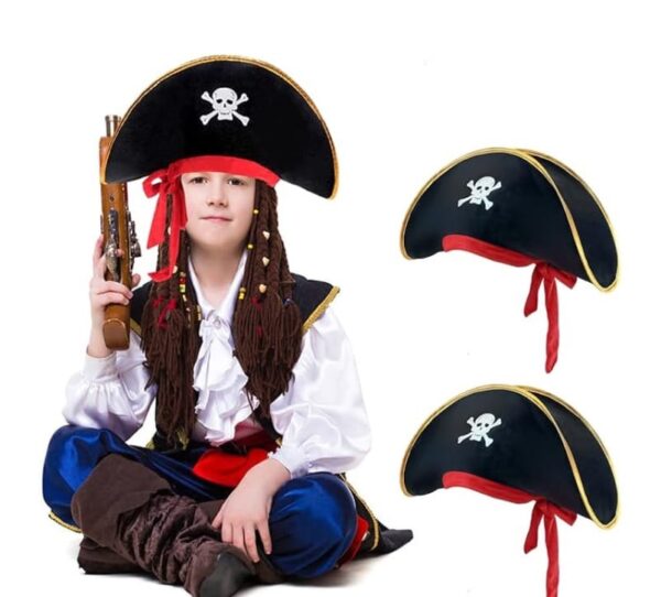 Caribbean Pirate Captain Hat