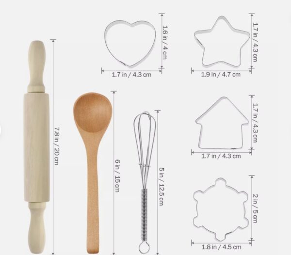 kitchen costumes for Boys Toddler Apron Set Chef Role Play Costume - Image 4
