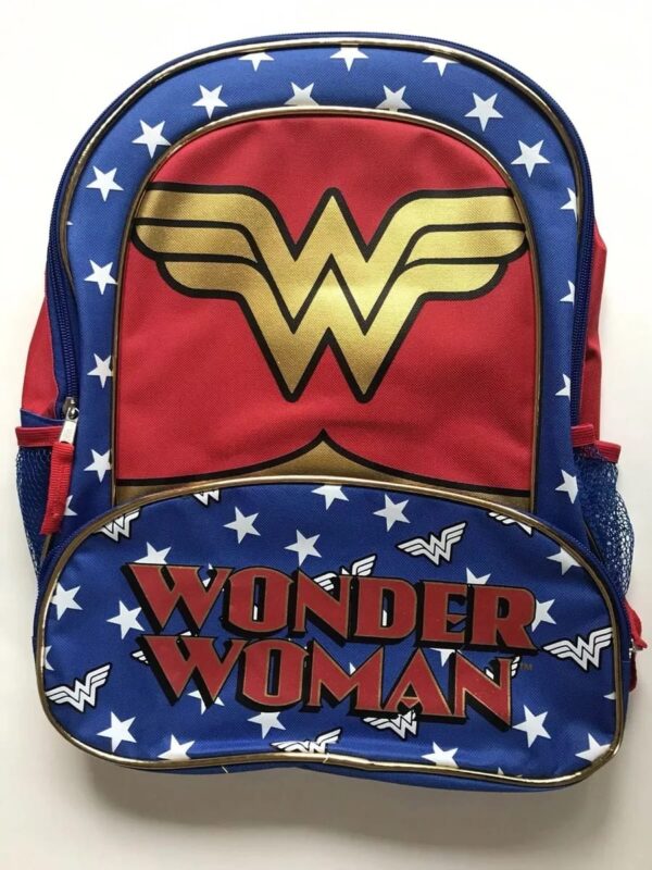Wonder woman Kid's School Bag. - Image 2