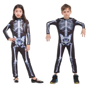Skeleton Costumes Kids Child Scary Costume.