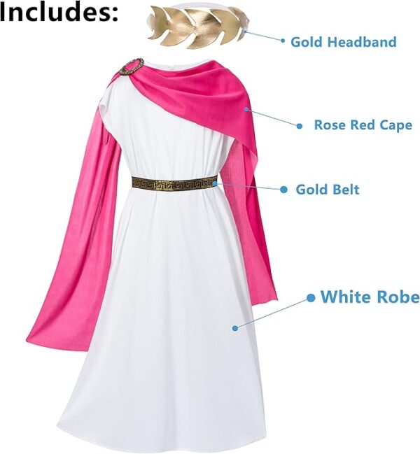 Greek , Roman toga girls costumes. - Image 4