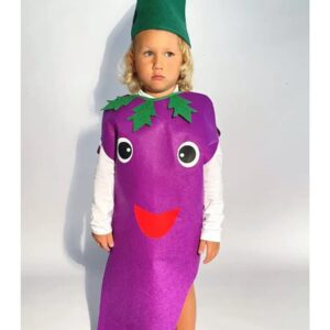 Egg plant Kids Costume