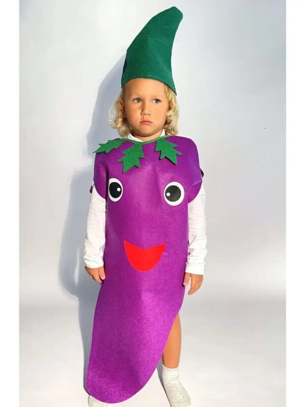 Egg plant Kids Costume