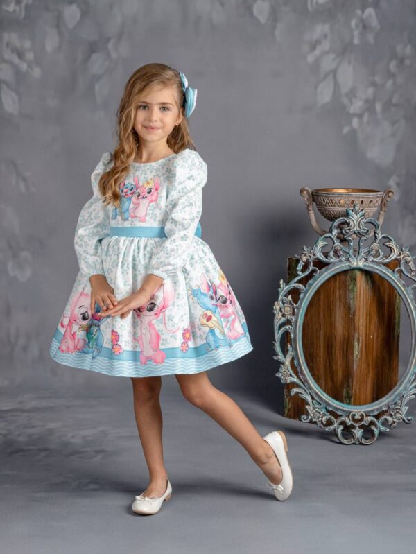 Stitch Blue Dress. - Image 2